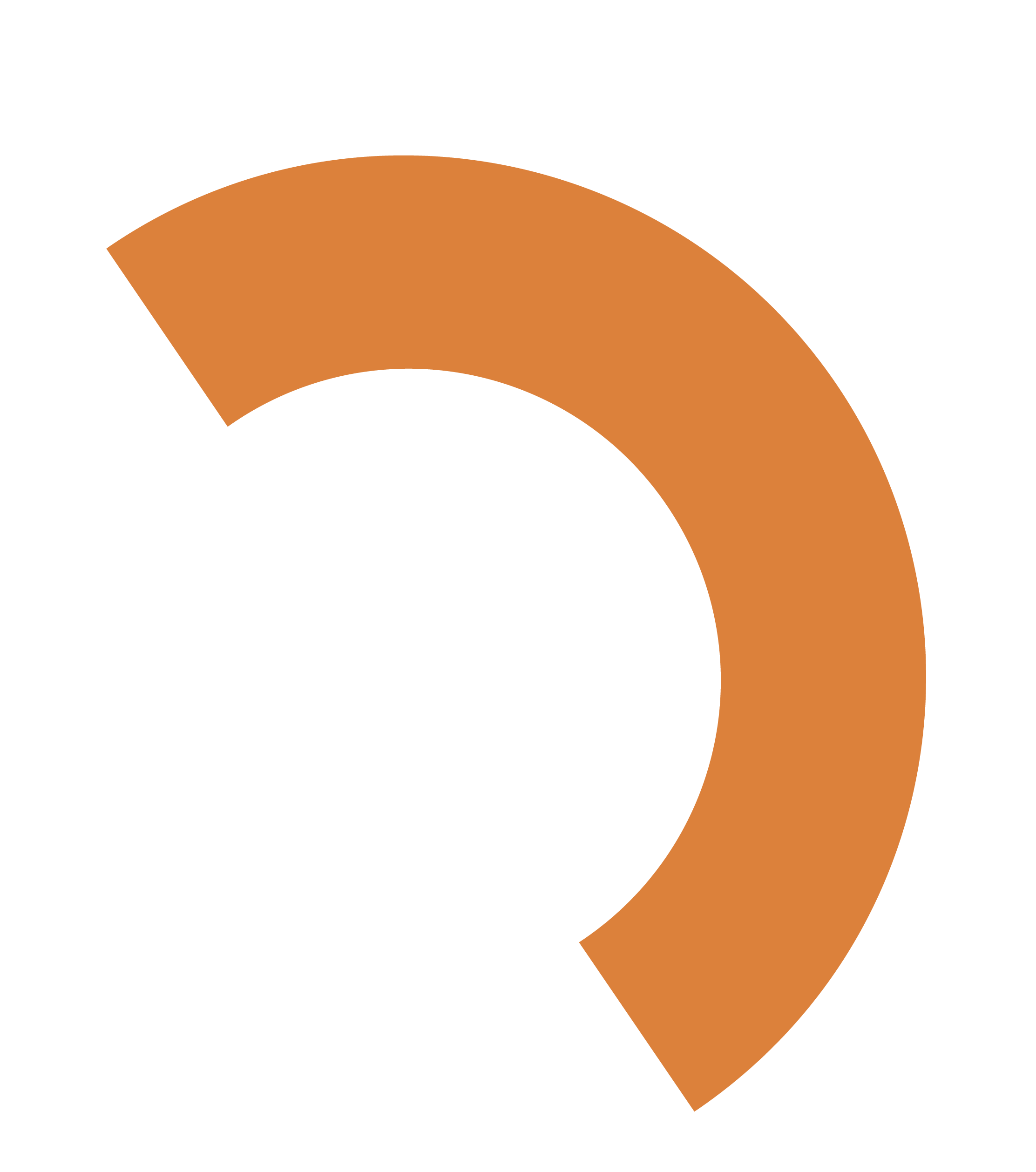 Orange and black donut chart with segments, number 37.5%, 25%, 37.5% labeled, no specific categories indicated.