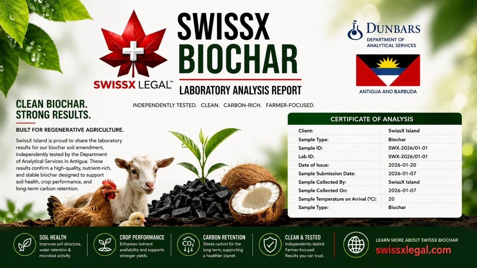 SwissX BioChar