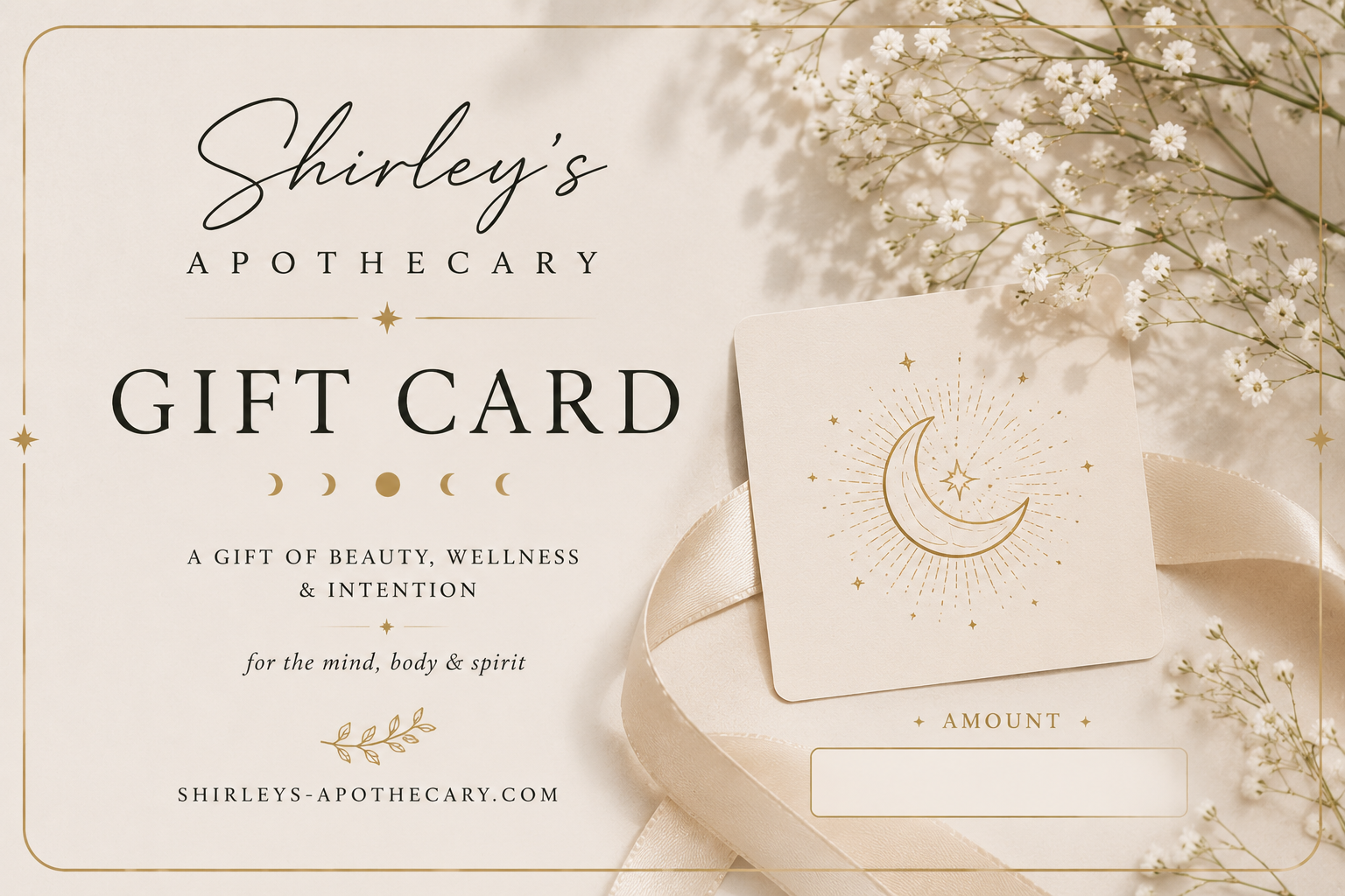 Shirley's Apothecary Gift card