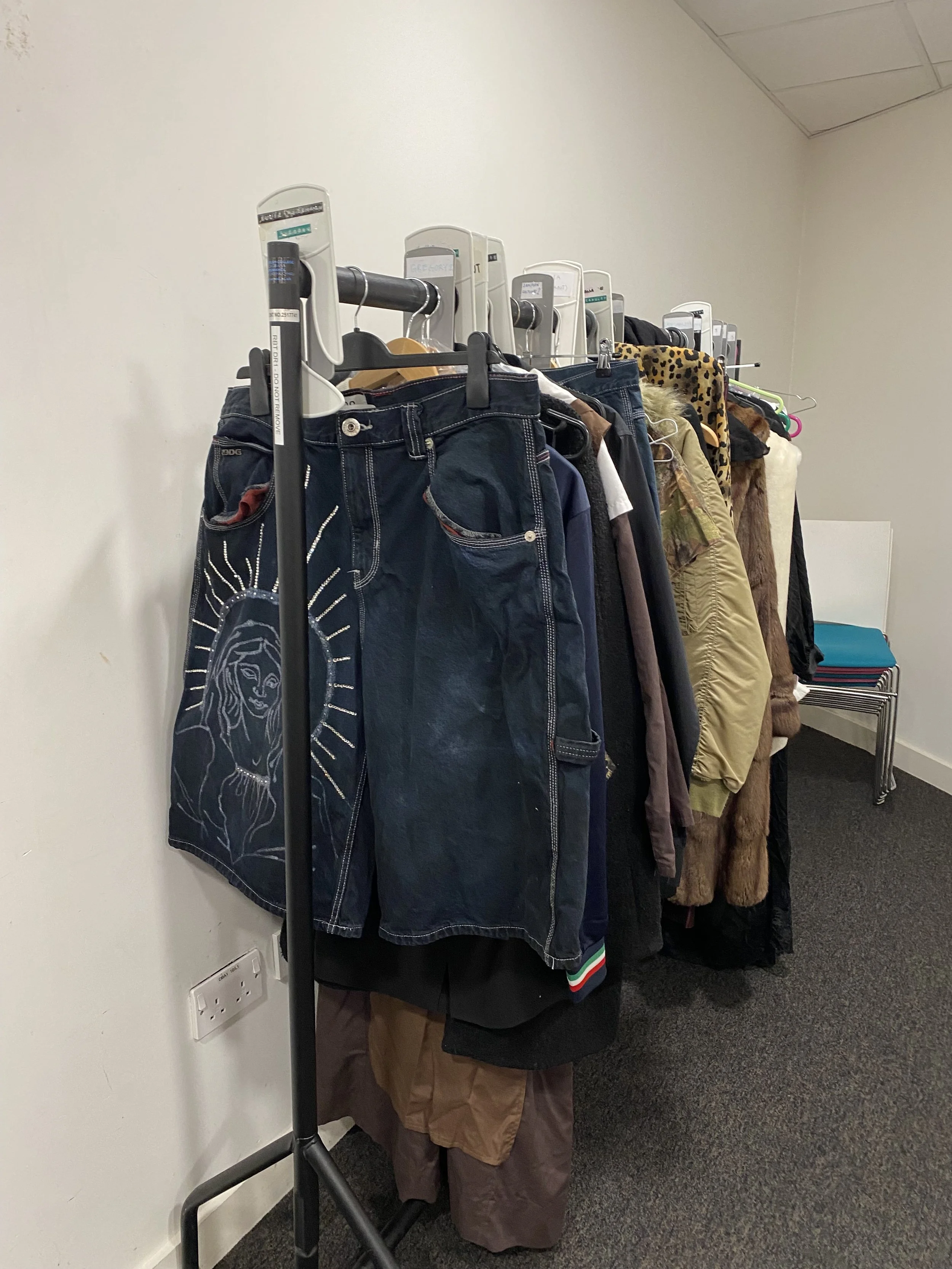 Organised dressing rooms 