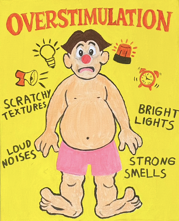 "Operation" - 16" x 20" - Acrylic on Canvas