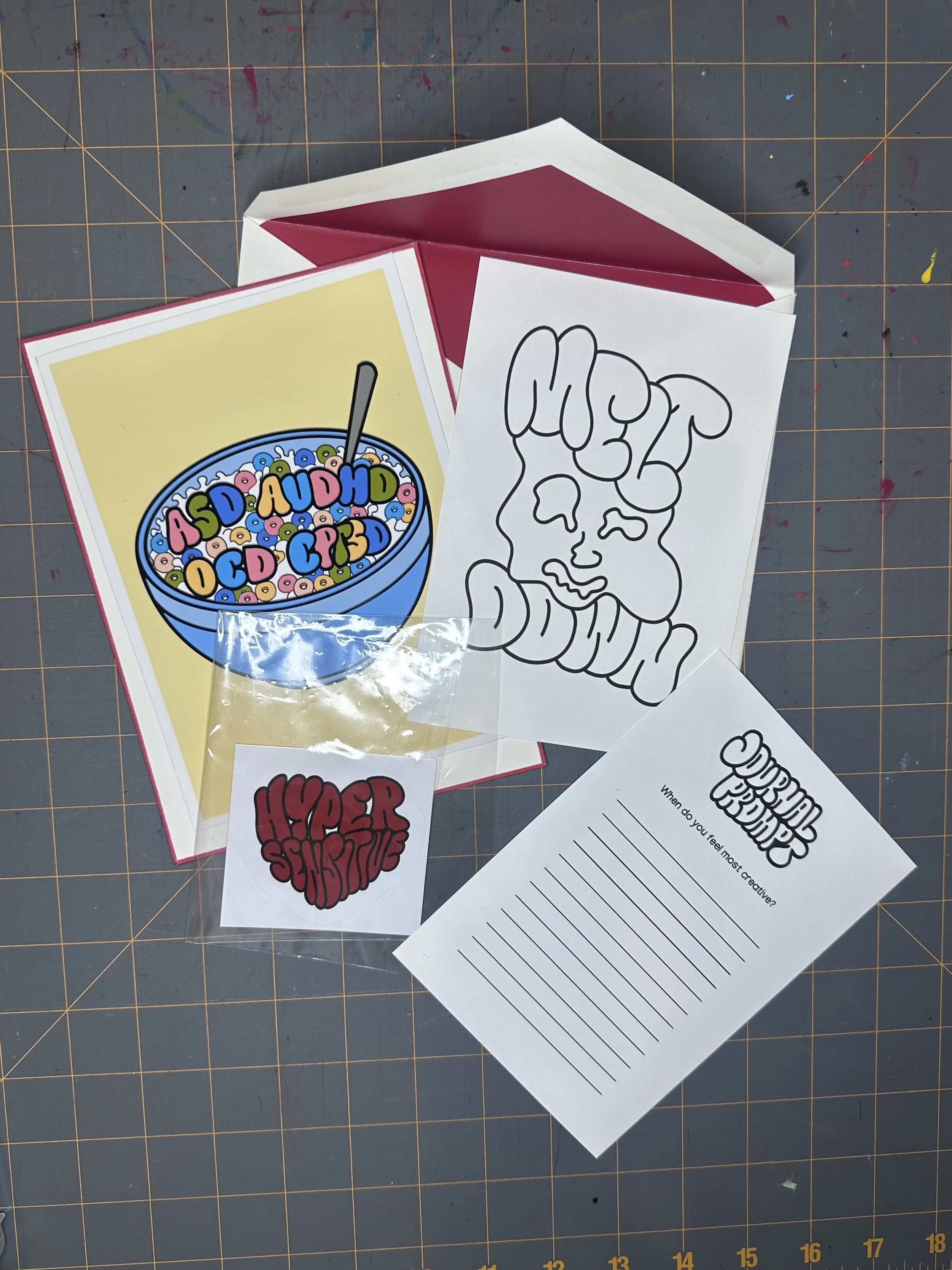 Not So Black and White Mail Club
