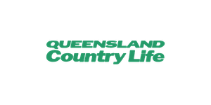 Green and white logo with the text 'QUEENSLAND AND COUNTRY LIFE'