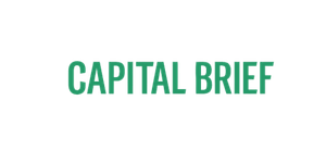 Text reading 'CAPITAL BRIEF' in green capital letters.