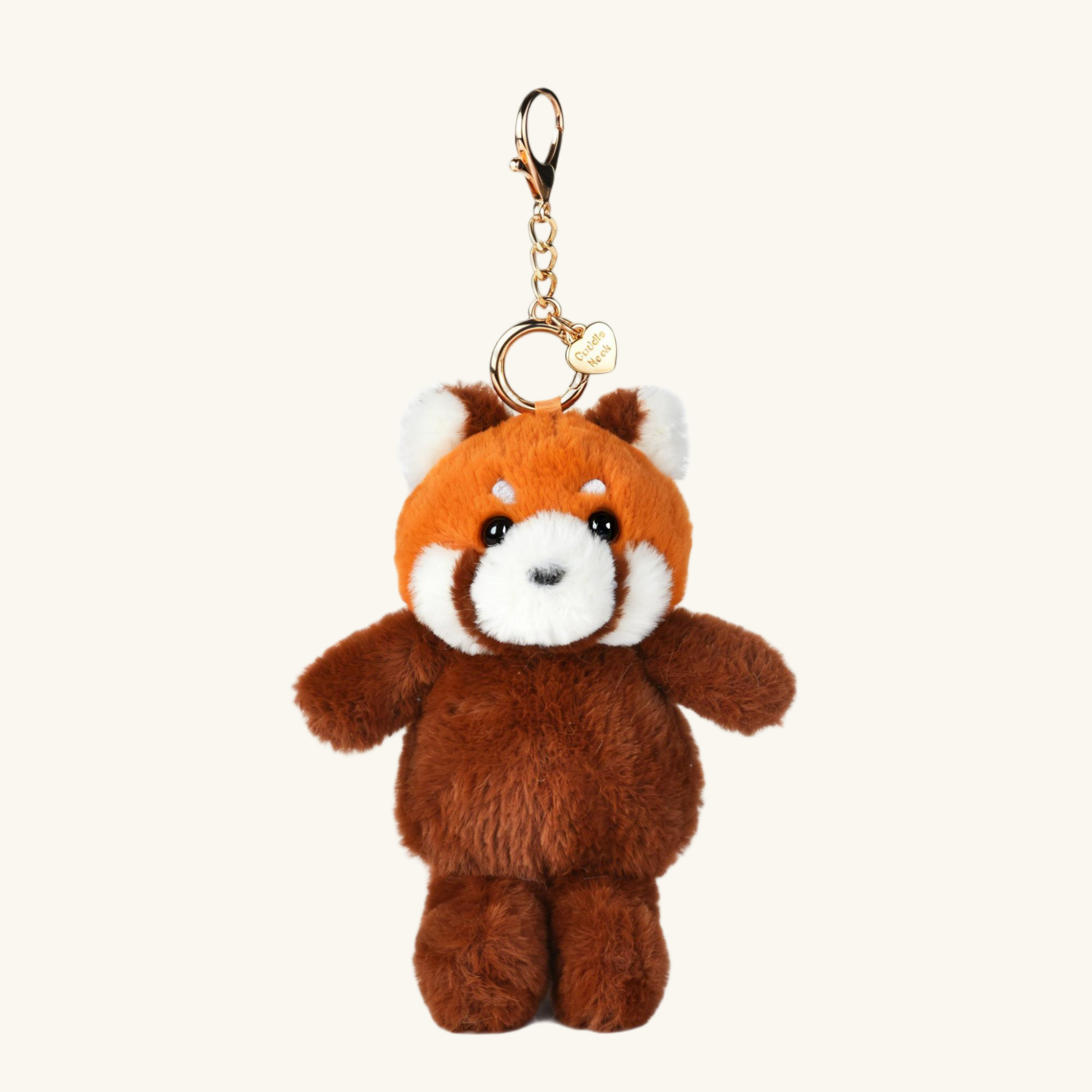 13cm Cody Raccoon Keychain – Soft Plush Raccoon Clip