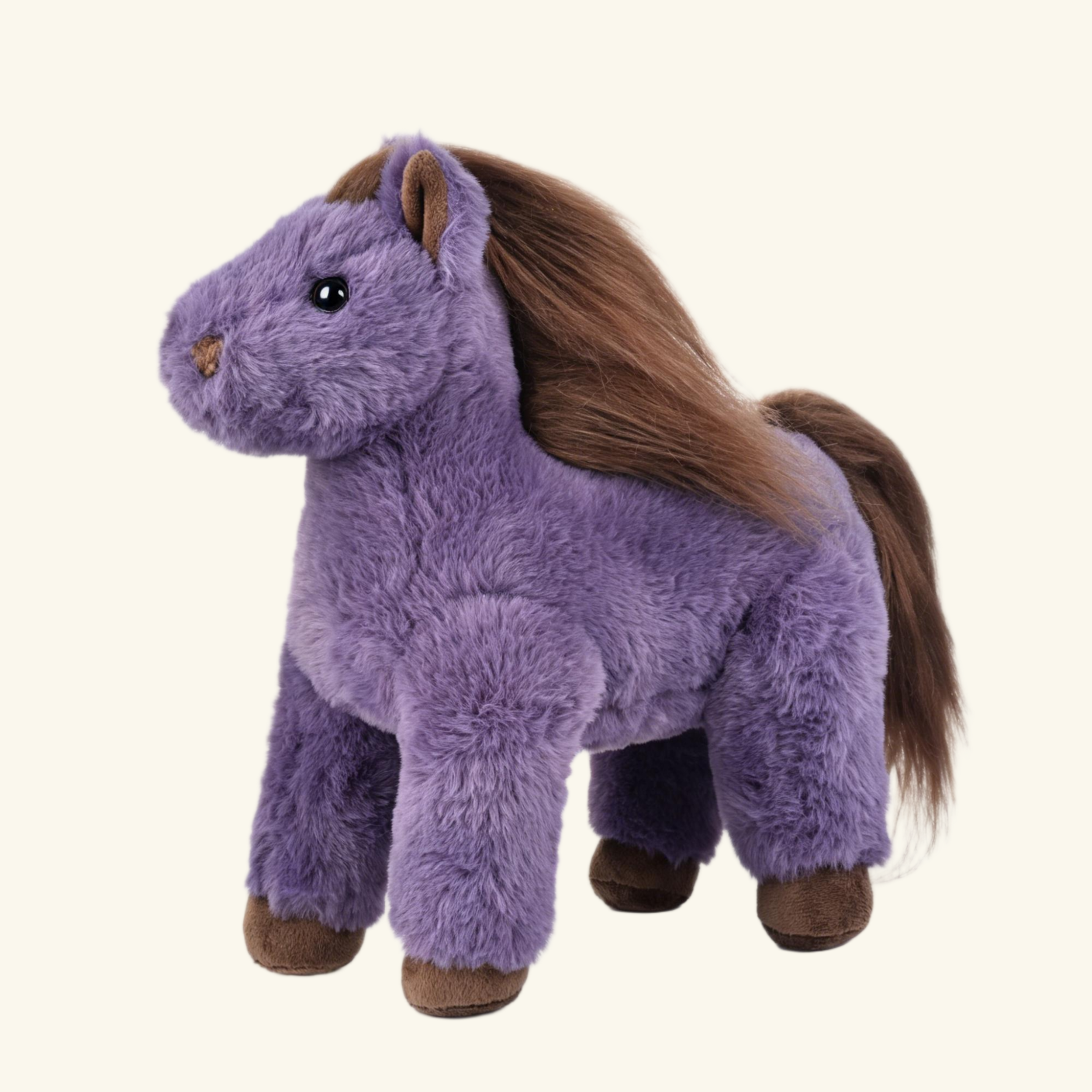 Mello Pony-25cm Plush Toy with Flowing Mane