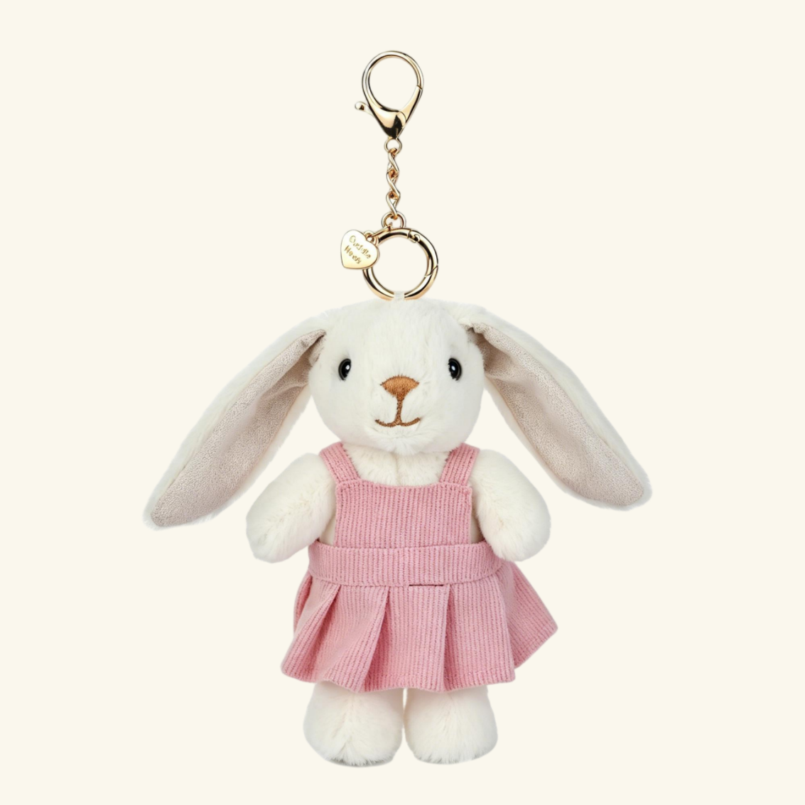 Starla Rabbit Plush Keychain - Dress