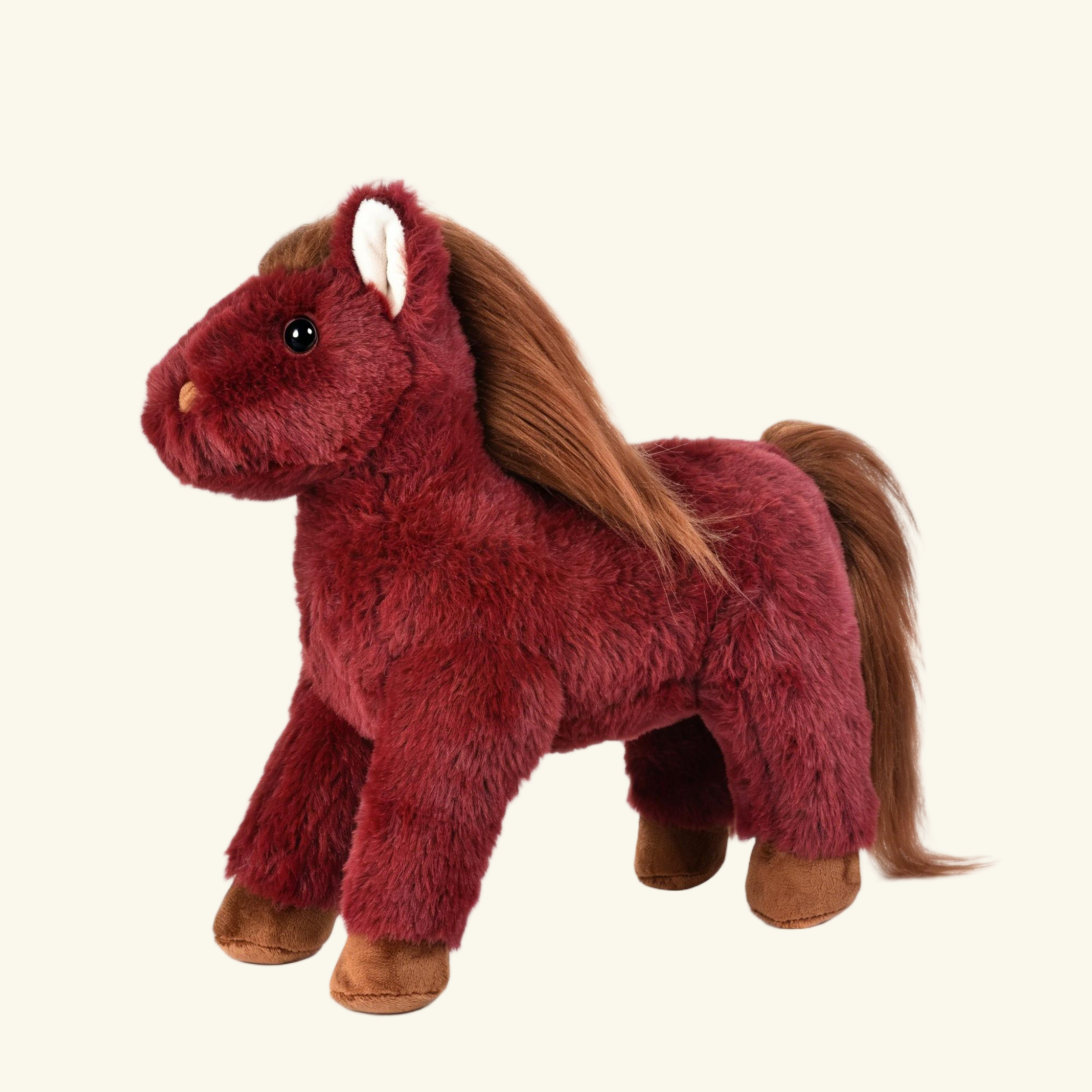 Mello Pony-25cm Plush Toy with Flowing Mane