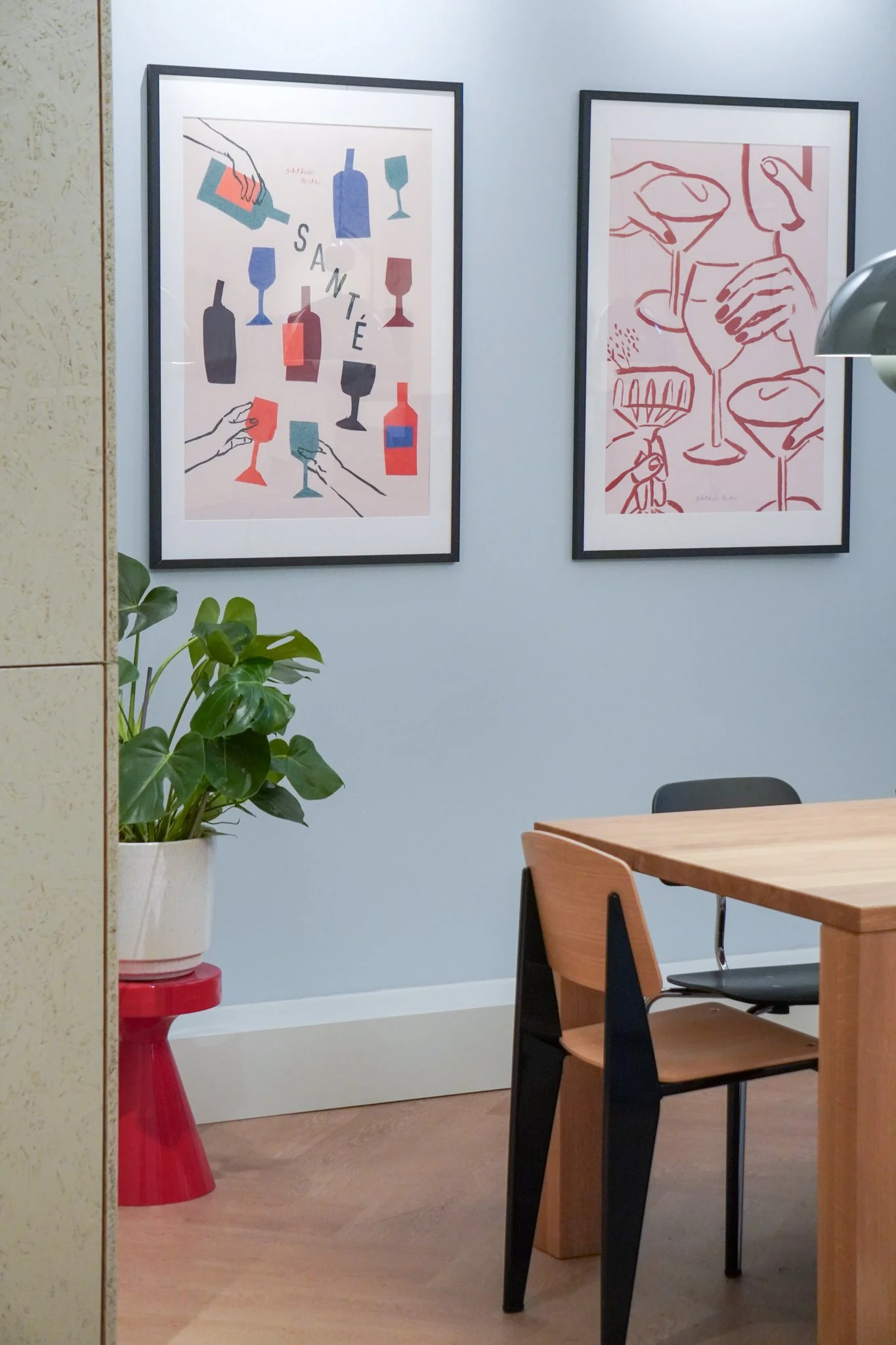colorful office