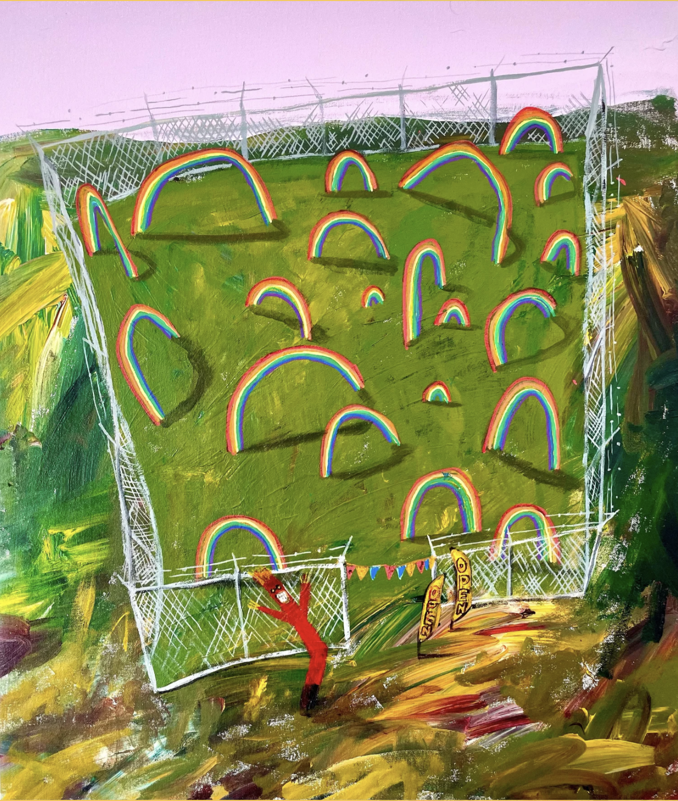 Jonathan Campo_Rainbows In Chain Link Fence