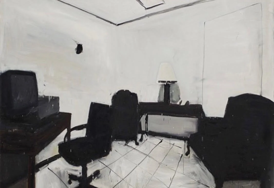 Will Milner, 'Quality Inn, Staunton VA, Interstate 81, Computer,' 2014, oil on canvas, 60”x80”
