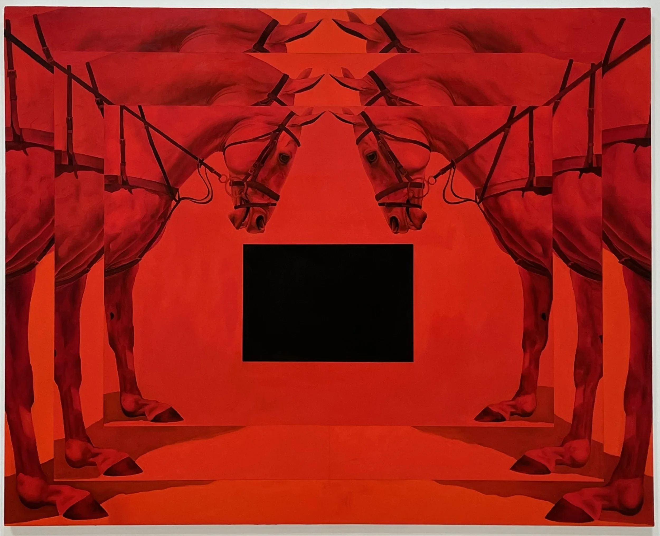 Claire HarnEnz_If Josef Albers Liked Horses