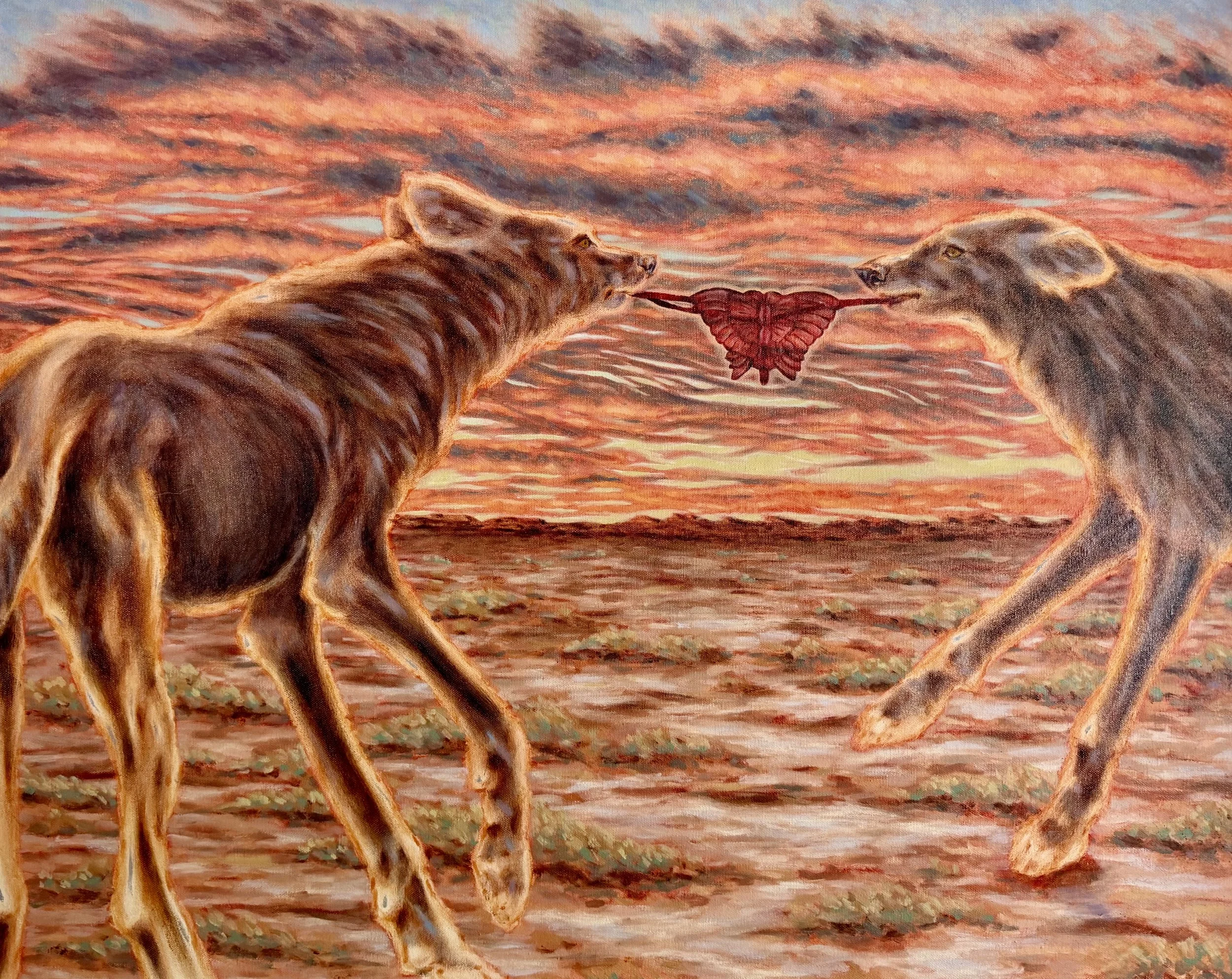 Rebecca Peel_Sunset Dogs Panties