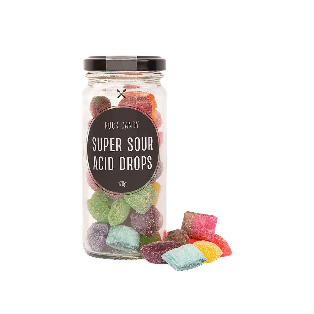 Super Sour Acid Drops 170g