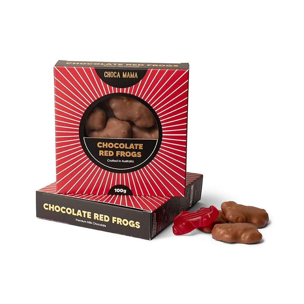Chocolate Red Frogs 100g