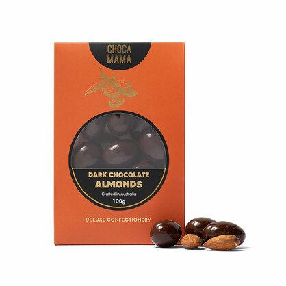 Dark Chocolate Almonds 100g