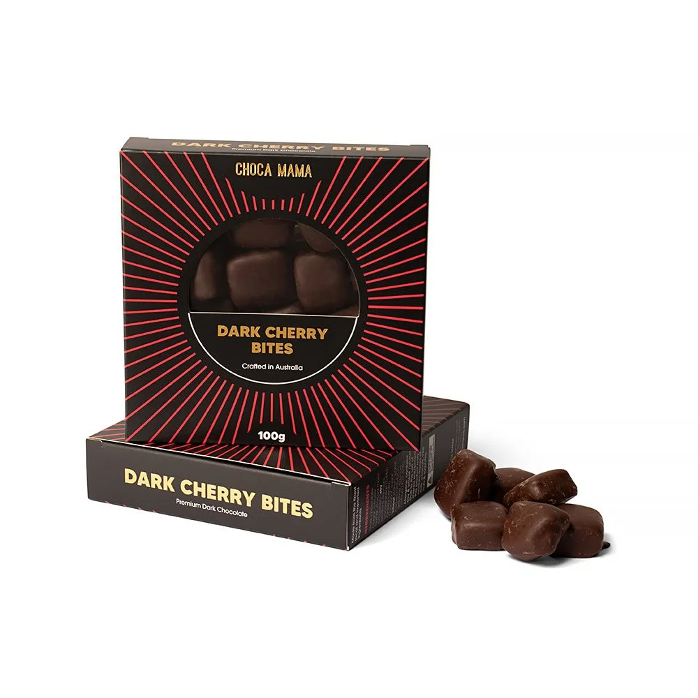 Dark Chocolate Cherry Bites 100g