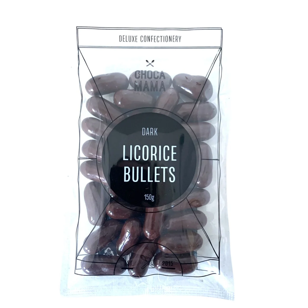 Dark Licorice Bullets 150g