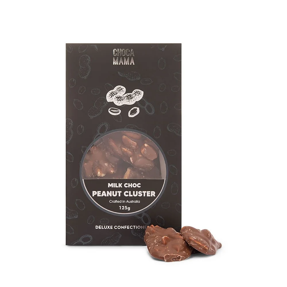 Milk Chocolate Peanut Clusters 125g RR