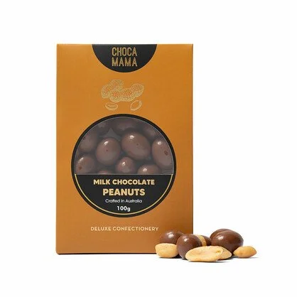Milk Chocolate Peanuts 100g