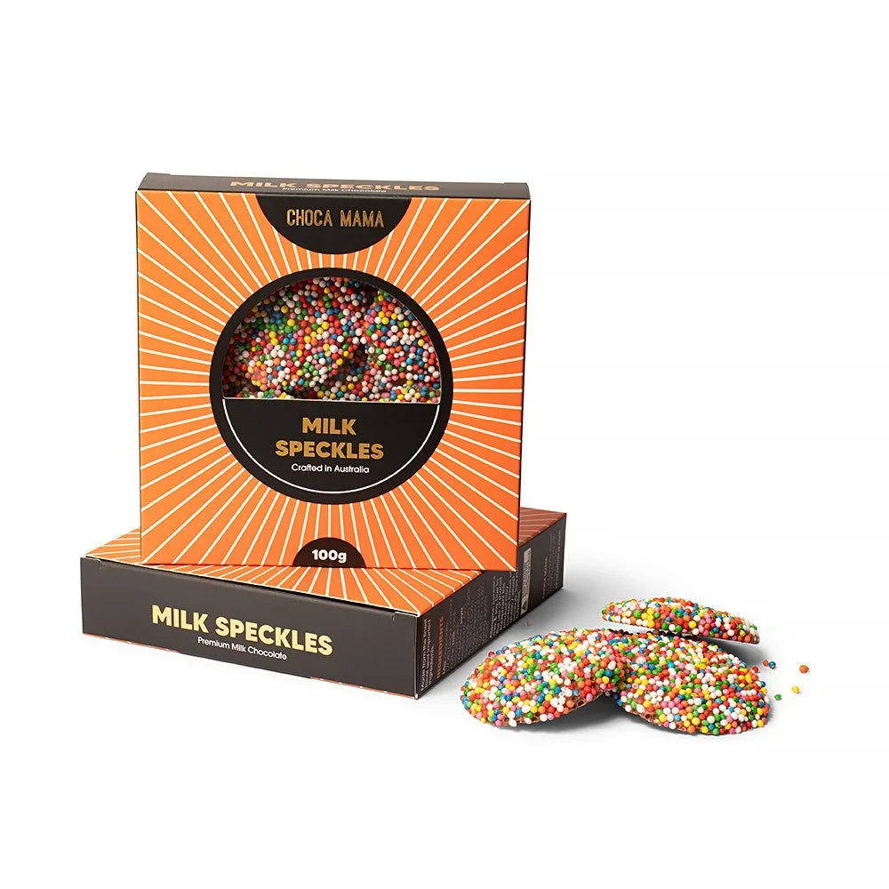 Milk Chocolate Speckles 100g
