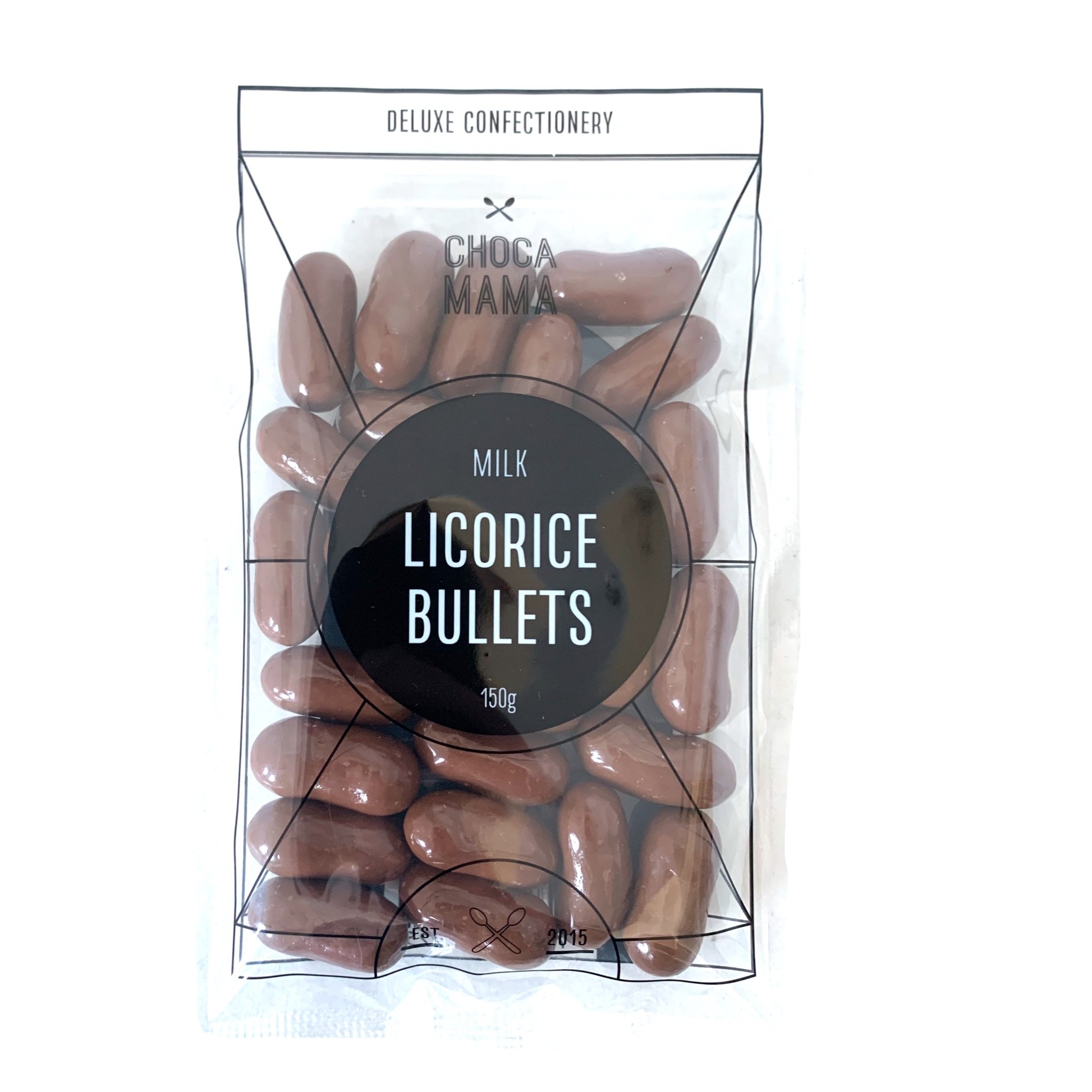 Milk Licorice Bullets 150g