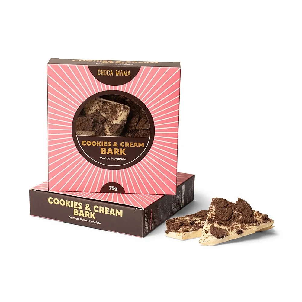 White Chocolate Cookies & Cream Bark 75g