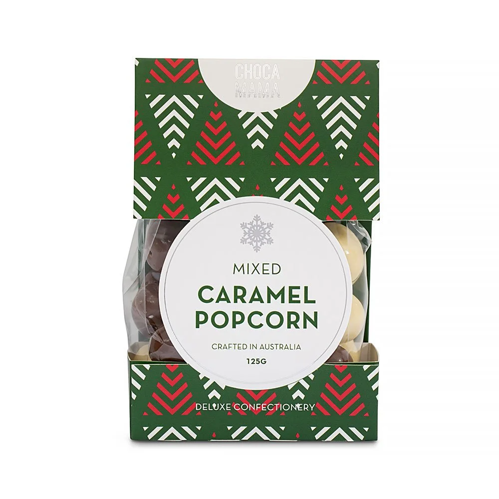 Christmas Mixed Caramel Popcorn 125g