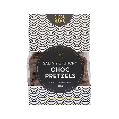 Salty & Crunchy Choc Pretzels Large Box 300g