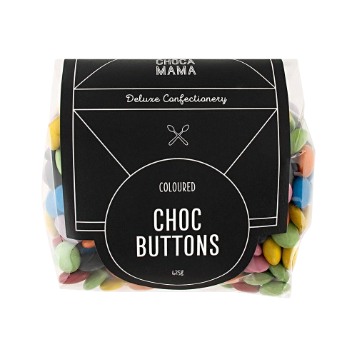 Coloured Choc Buttons  425g