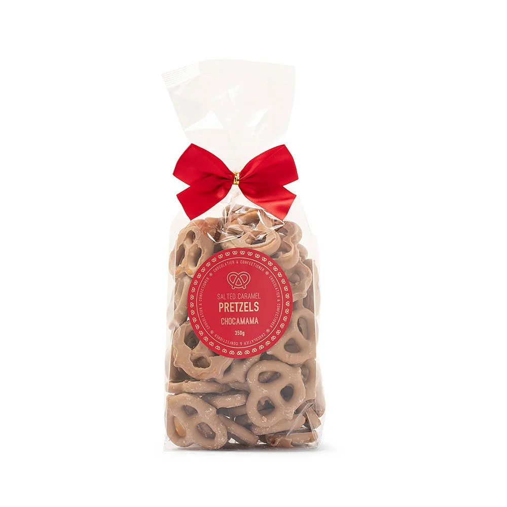 Red Label Salted Caramel Choc Pretzels 350g