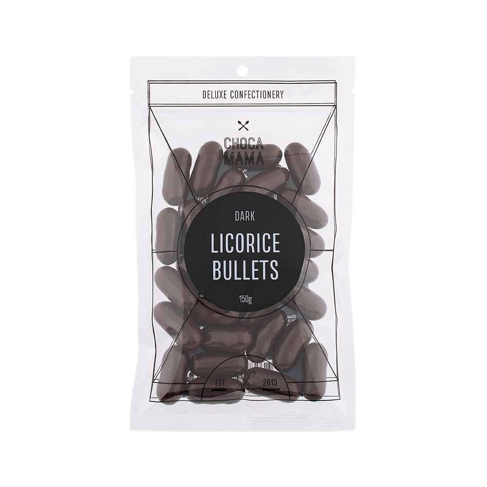 Dark Licorice Bullets 150g