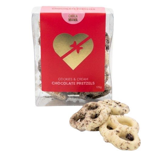 Cookies & Cream Pretzels 125g Gift Tray