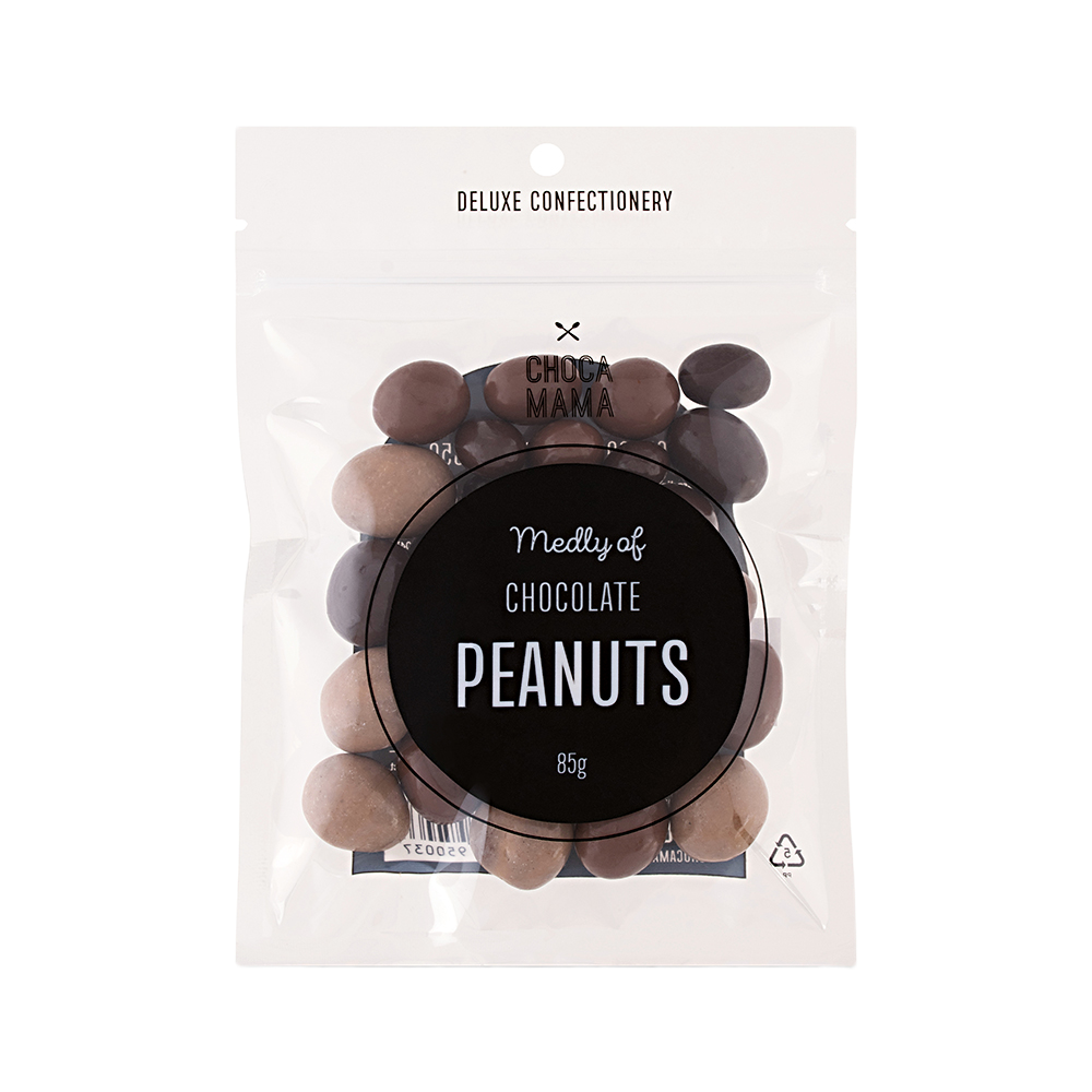 Medley of Chocolate Peanuts 85g