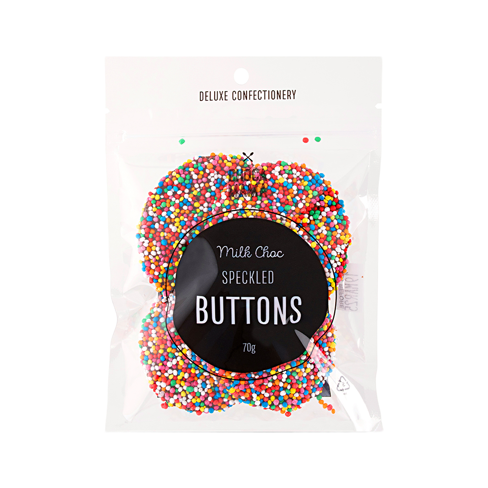 Milk Chocolate Freckled Buttons Mini 70g