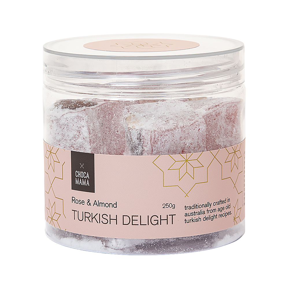Rose & Almond Turkish Delight Jar 250g