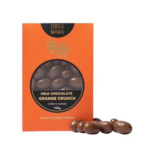 Milk Chocolate Orange Crunch 100g