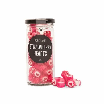 Strawberry Love Hearts 170g