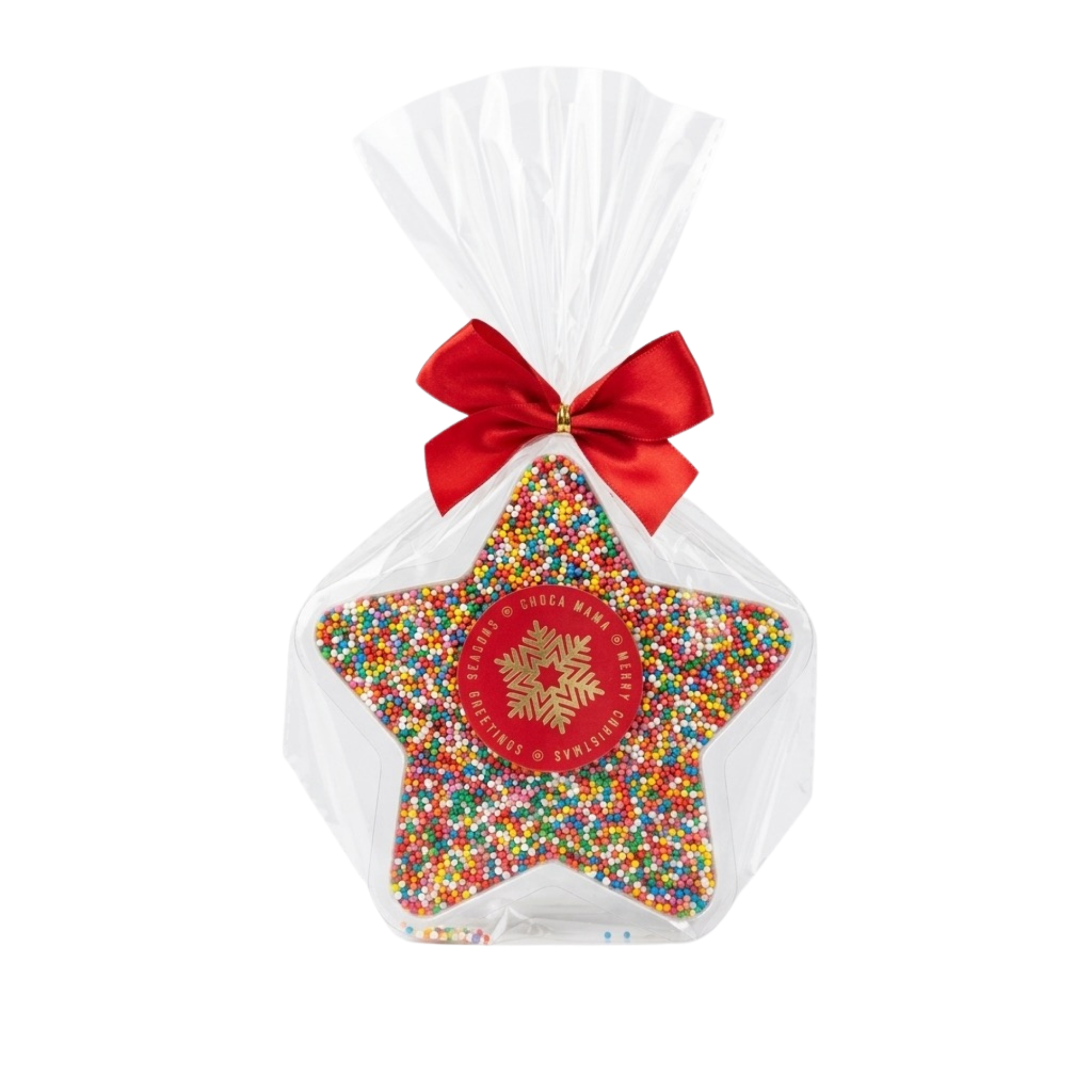 Milk Chocolate Christmas Freckled Star 100g