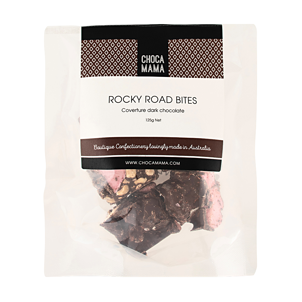 Dark Rocky Road Bites 125g