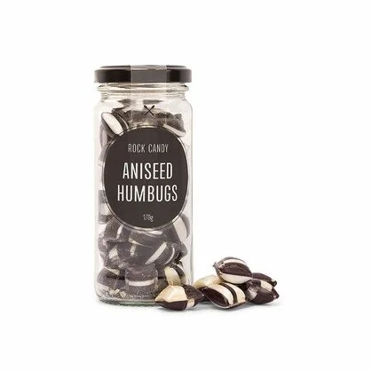Aniseed Humbugs 170g
