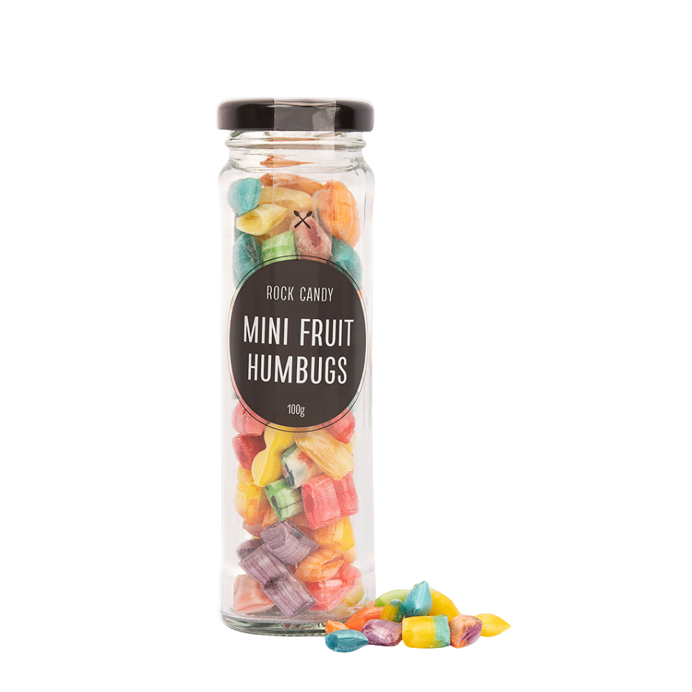 Mini Fruit Humbugs 100g