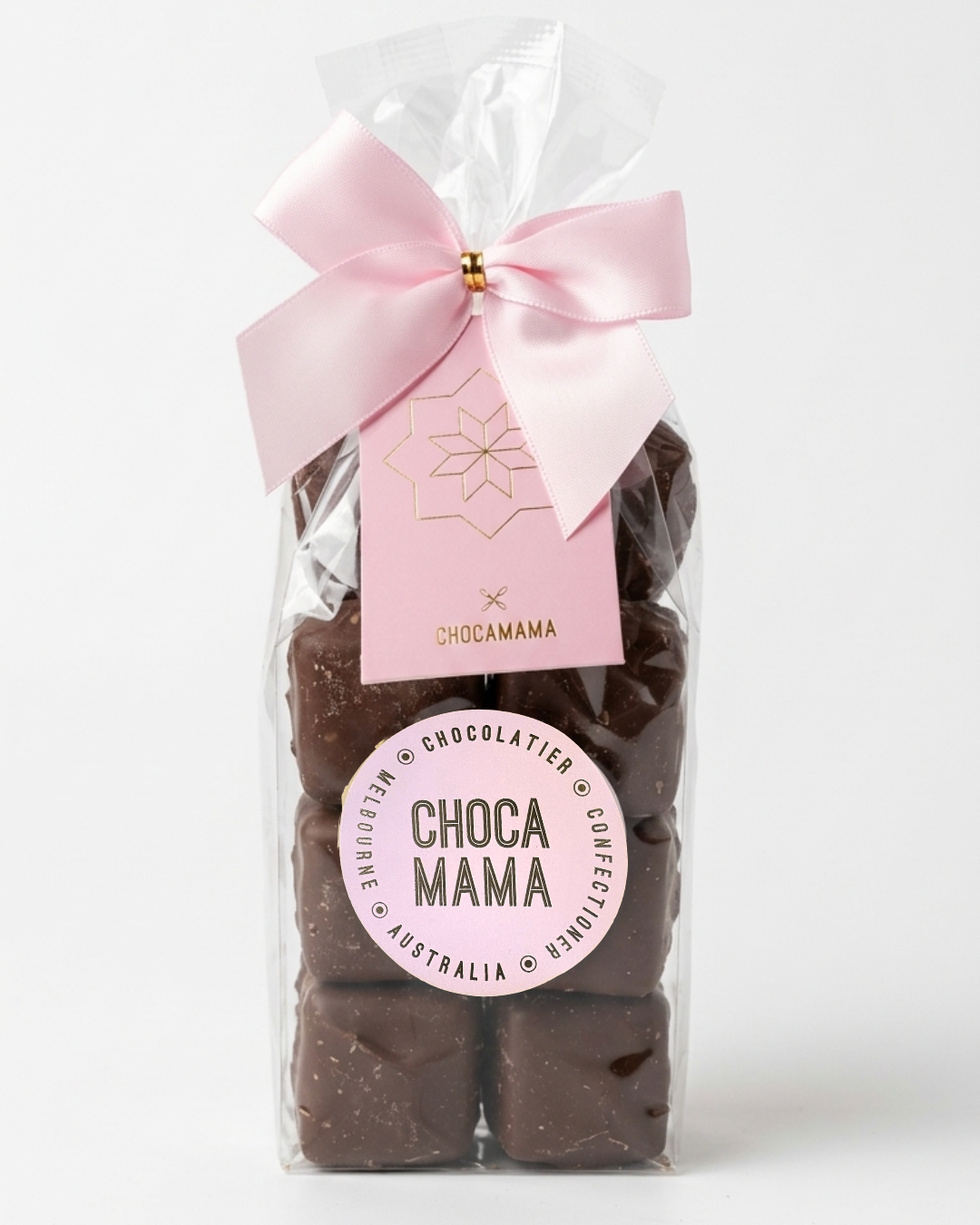 Milk Chocolate Honeycomb 225g Pink Ribbon