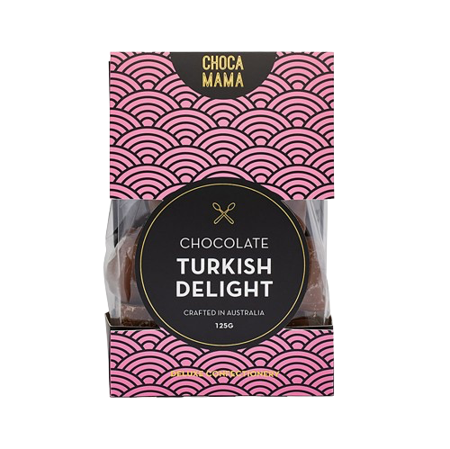 Chocolate Turkish Delight Small  Box 125g