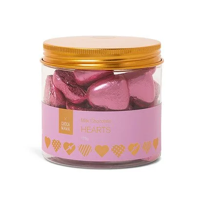 Foiled Hearts Tub 175g