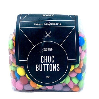 Coloured Choc Buttons  425g