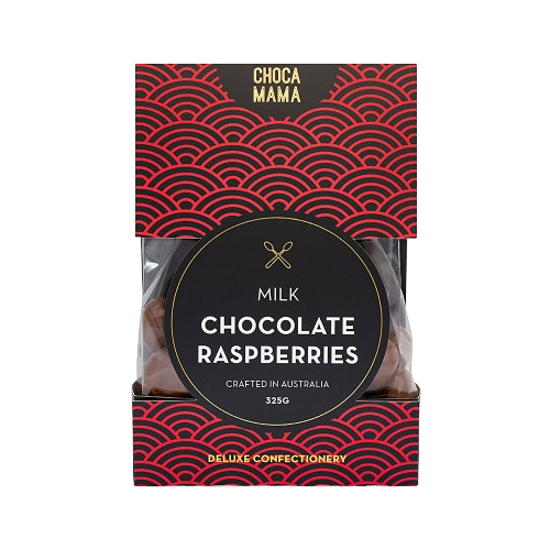 Milk Chocolate Raspberry Medium Box 325g