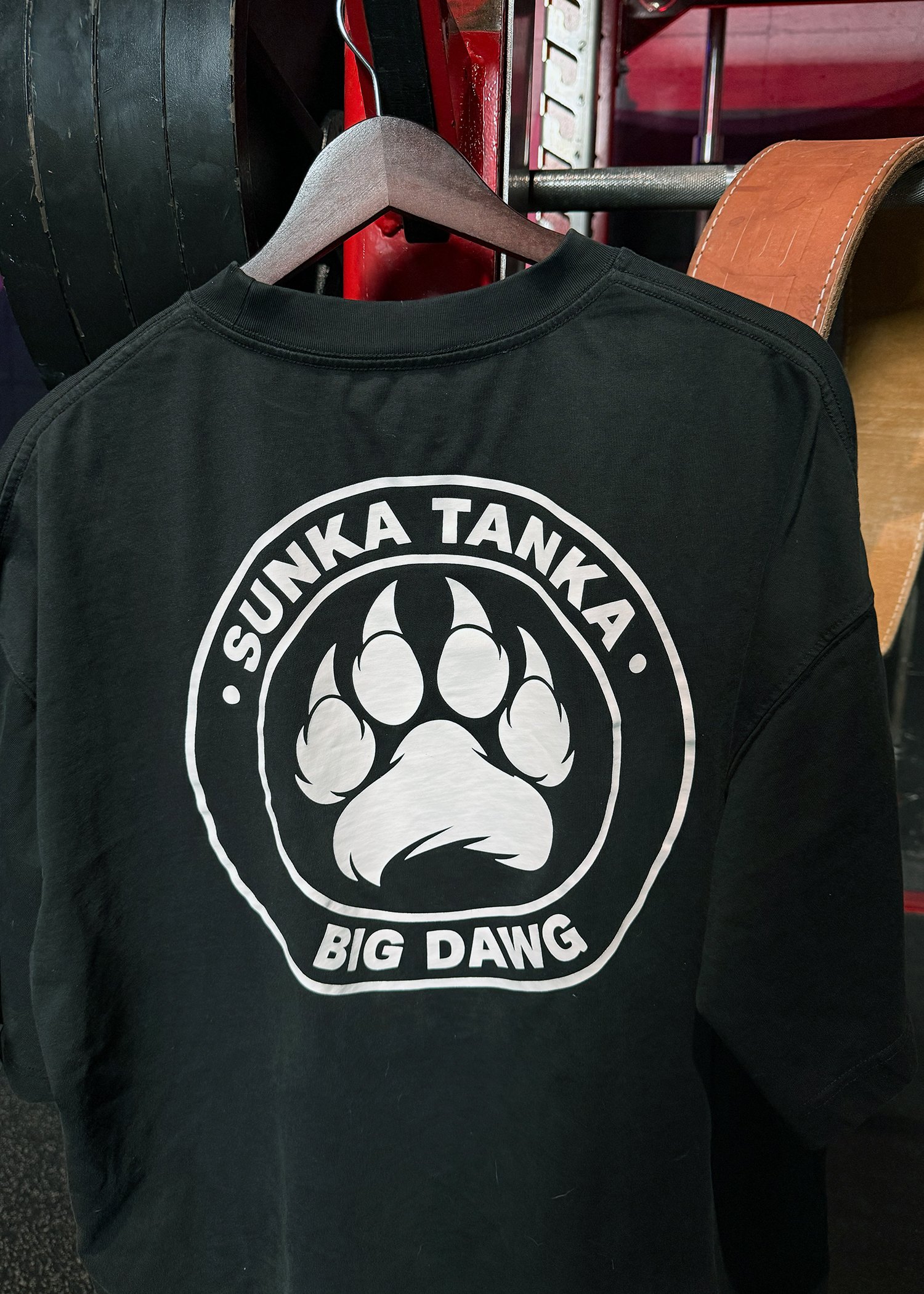Back of the Sunka Tanka OG Patch Heavyweight Pump Cover