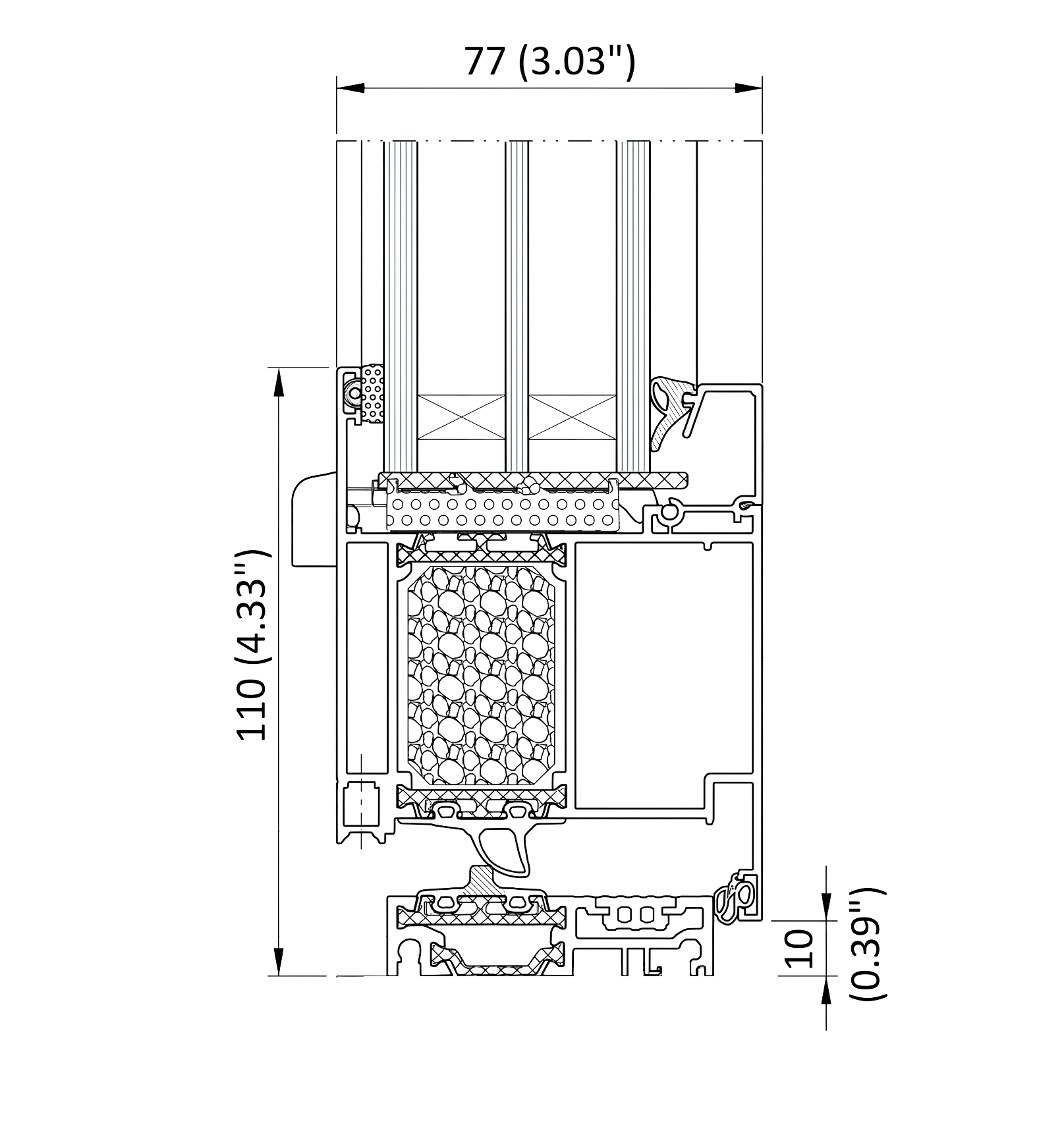 MB-86 Swing Door
