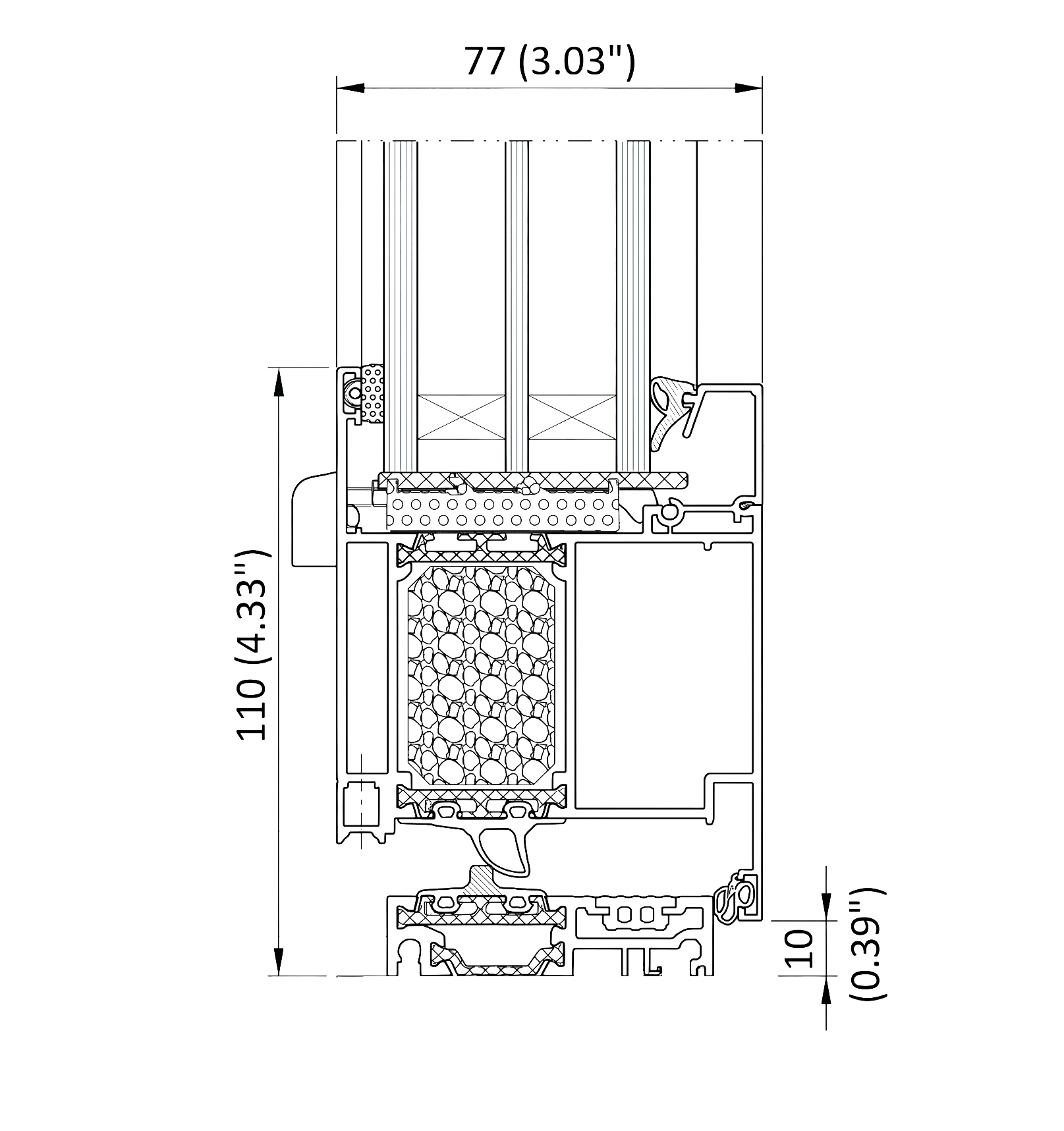 MB-86 Swing Door